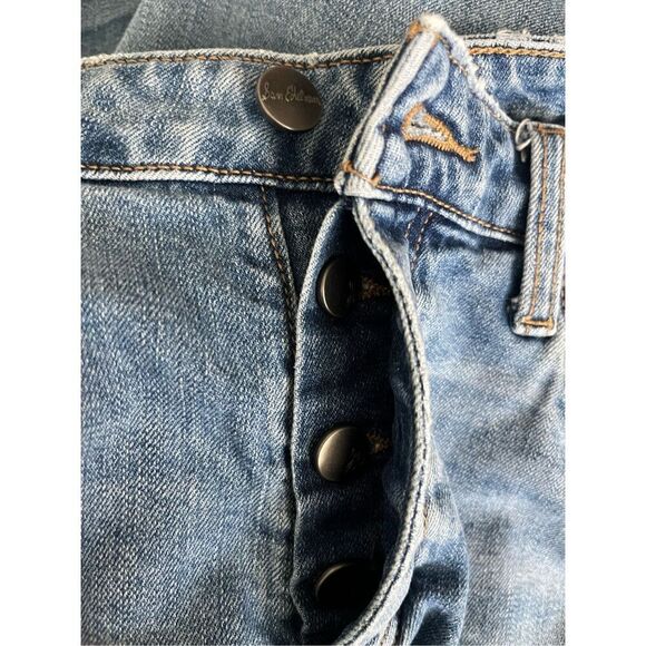Sam Edelman The Mary Jane Boyfriend Mid Rise‎ Relaxed Straight Button Fly Jeans - Picture 5 of 5